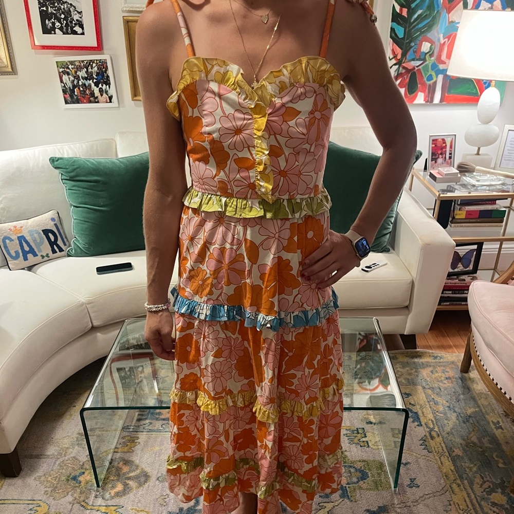 CeliaB Long Cotton Dress